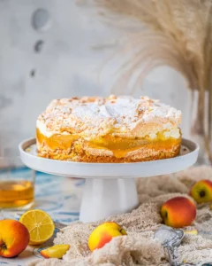 Apfel-Baiser Torte