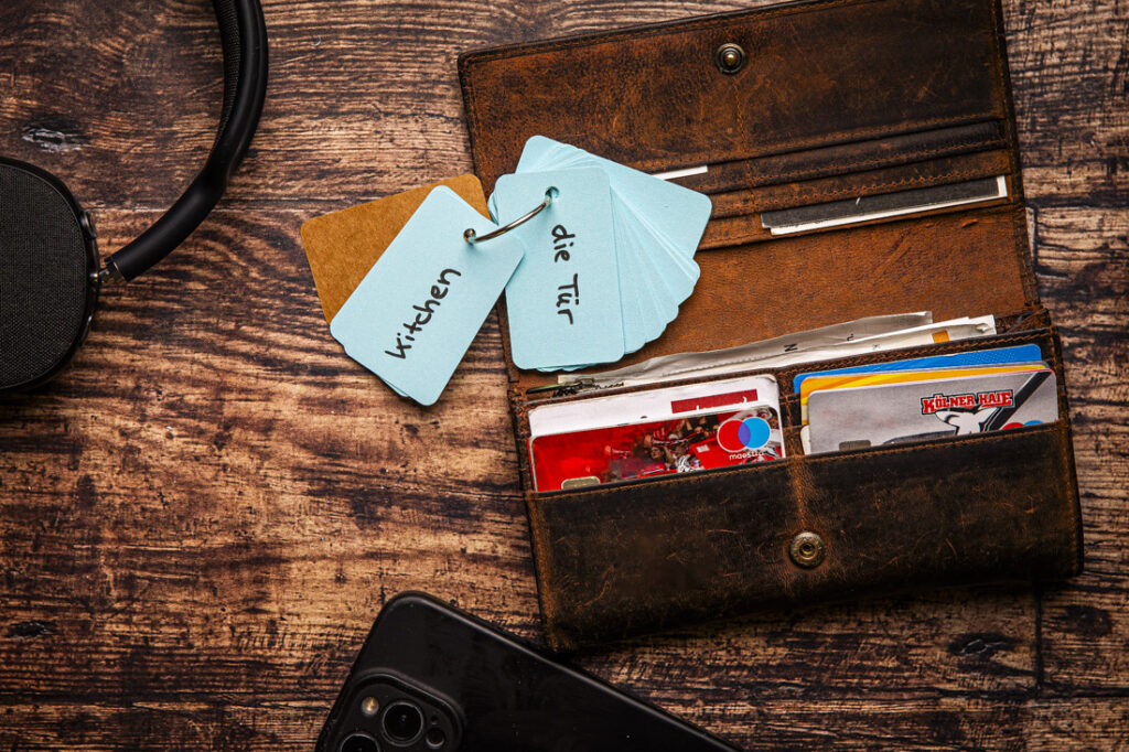 lernen mit Karteikarten - einfach Deutsch lernen